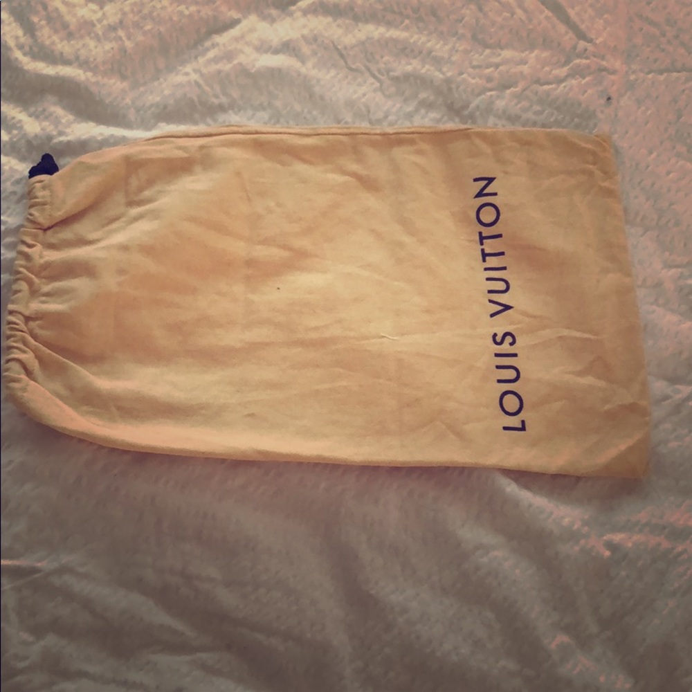 Louis Vuitton shoe dust bag